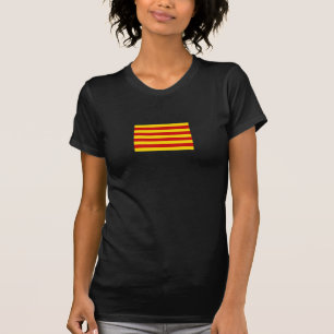 Katalonien Flag & Katalan - La Senyera mode T-Shirt