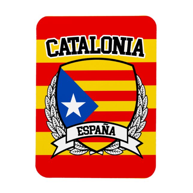 Katalonien Magnet (Vertikal)