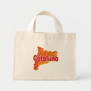Katalonien Mini Stoffbeutel