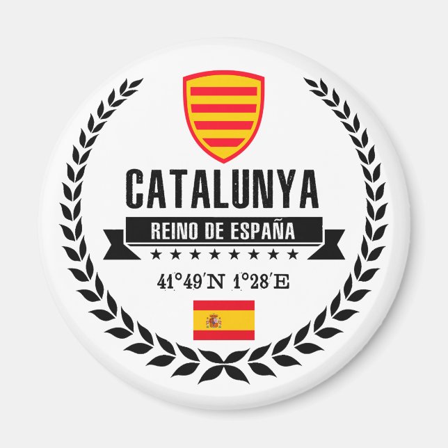 Katalunya Magnet (Vorne)