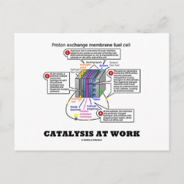 Katalyse am Arbeitsplatz (Proton-Austauschmembranb Postkarte