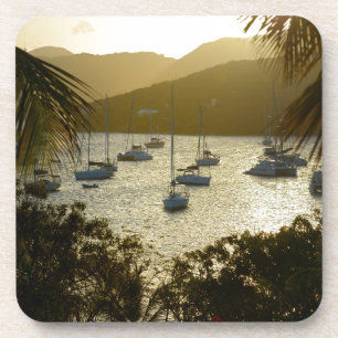 Katamarane und Segelboote Getränkeuntersetzer