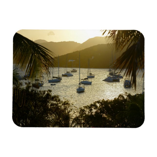 Katamarane und Segelboote Magnet (Horizontal)