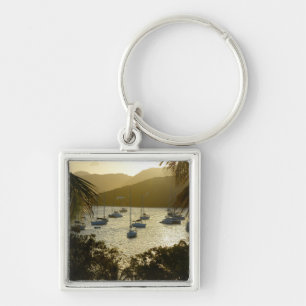 Katamarane und Segelboote Schlüsselanhänger