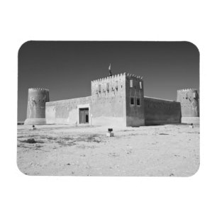 Katar, Al Zubarah. Al-Zubara-Fort (erbaut 1938), h Magnet