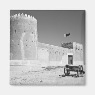 Katar, Al Zubarah. Al-Zubarah-Fort (erbaut 1938) h Magnet