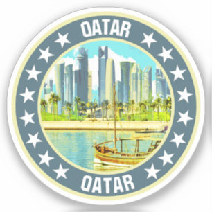 Katar Aufkleber
