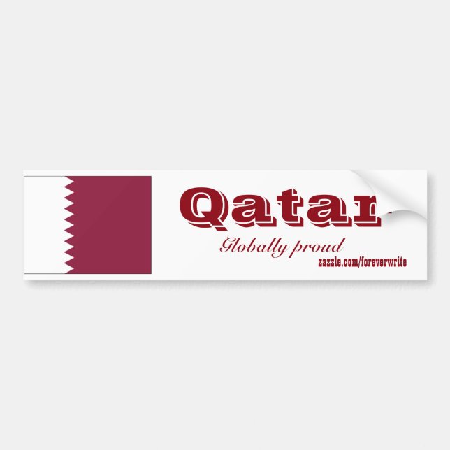 Katar Autoaufkleber (Vorne)
