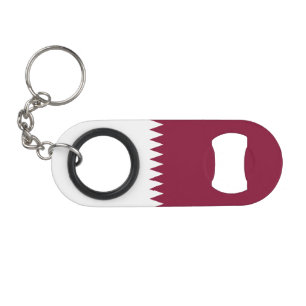 Katar-Flag Mini Flaschenöffner