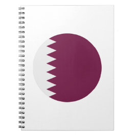 Katar-Flag Notizblock