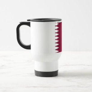 Katar-Flag Reisebecher