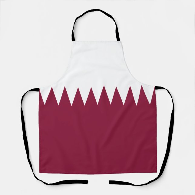 Katar-Flag Schürze (Vorderseite)
