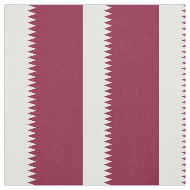 Katar-Flag Stoff (Muster)
