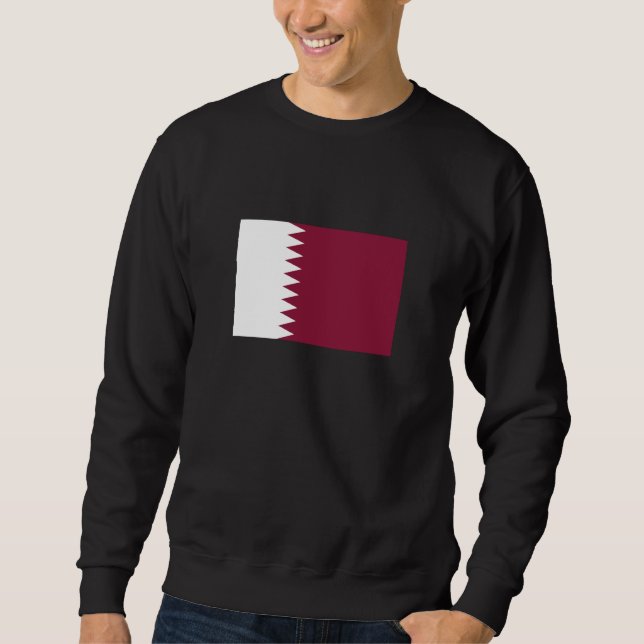 Katar-Flag Sweatshirt (Vorderseite)