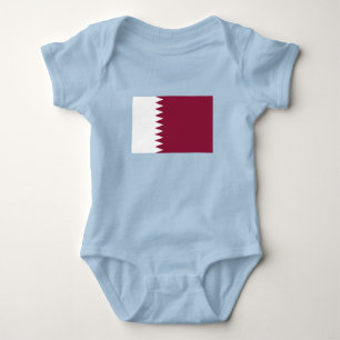 Katar-Flagge Baby Strampler