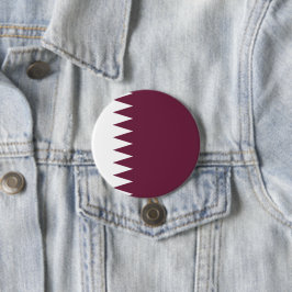 Katar-Flagge Button
