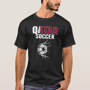 Katar Fußball-Ball im Netz Goal Katari Football Su T-Shirt