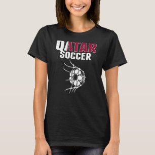Katar Fußball-Ball im Netz Goal Katari Football Su T-Shirt
