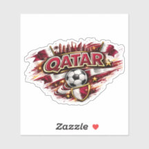 Katar Fußball-Fan-Tasse | Patriotischer Fußballanh