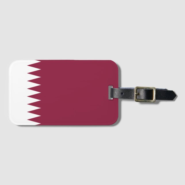 Katar Gepäckanhänger (Vorderseite (Horizontal))