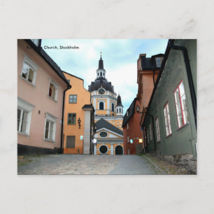Katarina Church, Stockholm Postkarte