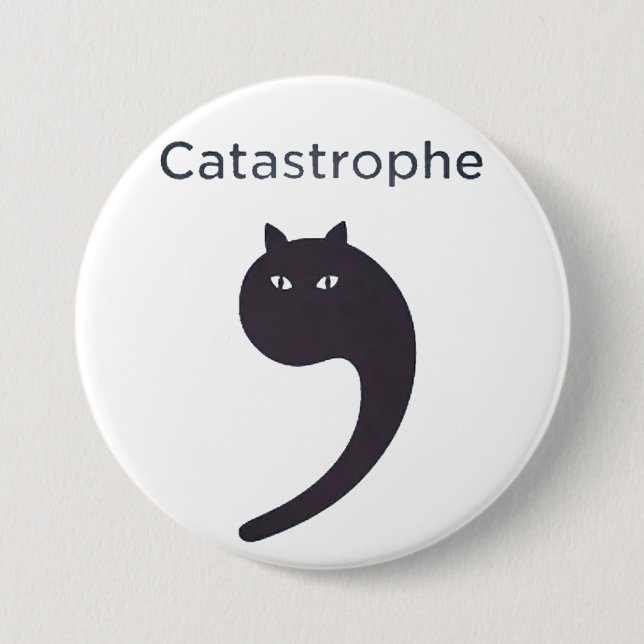 Katastrophe Button (Vorderseite)