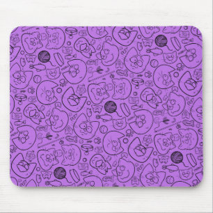 Katastrophe, Mousepad, lilac Mousepad