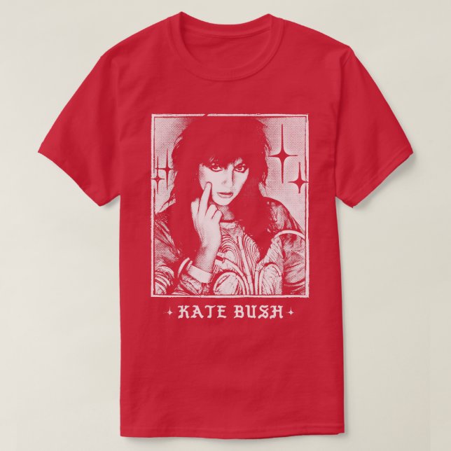 Kate Bush Punksthetic Design T-Shirt (Design vorne)