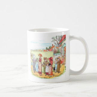 Kate Greenaway & Plutarch Zitat Lehrer Kaffeetasse