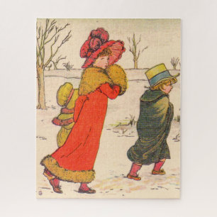 Kate Greenaway Winterszene