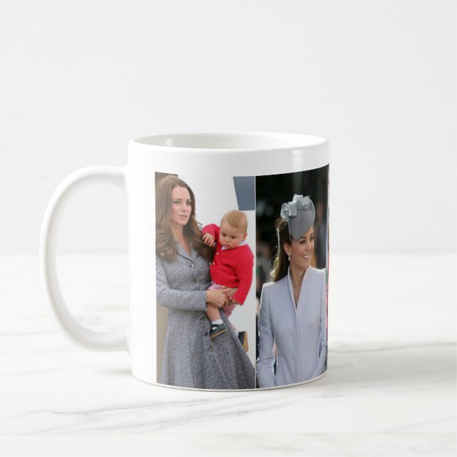 Kate Middleton Prinz George Kaffeetasse (Links)
