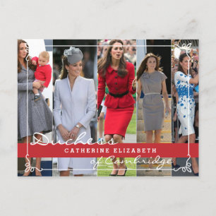 Kate Middleton Prinz George Postkarte