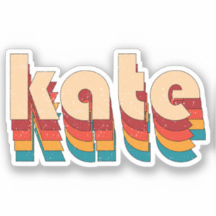 Kate-Name Aufkleber