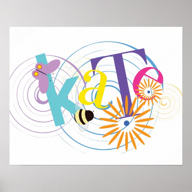 Kate Poster, weißer Hintergrund Poster (Vorne)