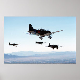 Kate Torpedo Flugzeug Poster