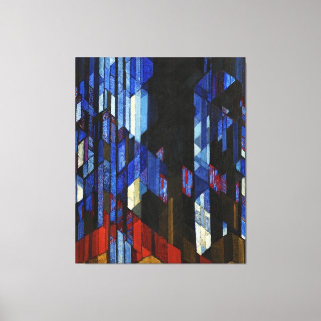 Katedrála (Die Kathedrale) von František Kupka 191 Leinwanddruck (Vorderseite)