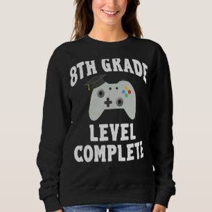 Kategorie Abschluss Level Complete Gamer 2022 Sweatshirt