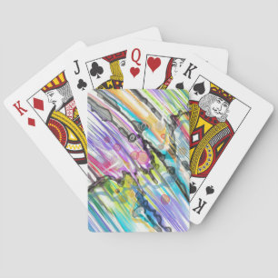 KATEGORIE FIVES SWIRLING ABSTRAKT ART DESIGN SPIELKARTEN