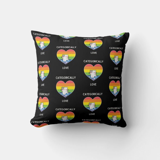kategorische Liebe Kissen (Vorderseite)