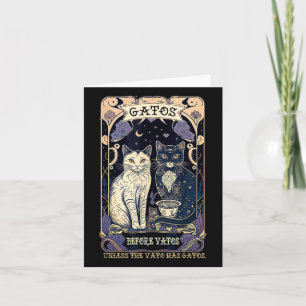 Kater vor Typen, es sei denn, der Typ hat Kater Karte