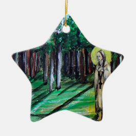 Kateri Tekakwitha Keramik Ornament