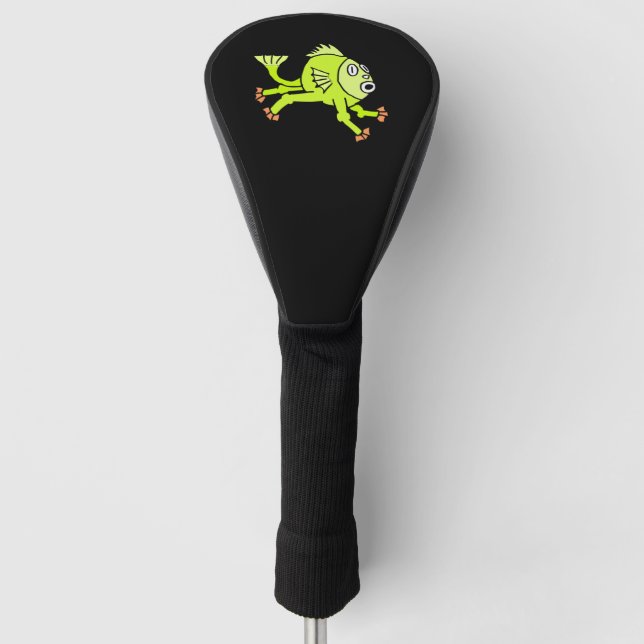 KATFISCHGOLFKOPFDECKE GOLF HEADCOVER (Vorderseite)