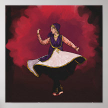 Kathak Dancer - eine Solo-Performance