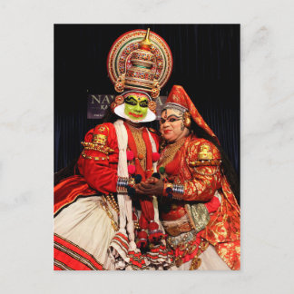 kathakali Artists Postkarte