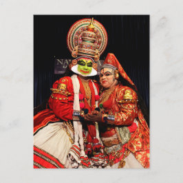 kathakali Artists Postkarte