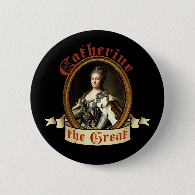 Katharina die Große Button (Vorderseite)