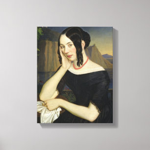 Katharina Kern von Sterzing, 1842 Leinwanddruck
