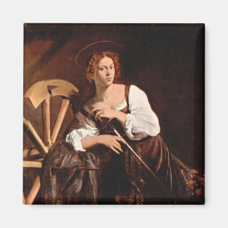 Katharina von Alexandria von Caravaggio Magnet