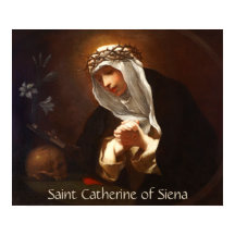 Katharina von Siena (Franceschini) Poster