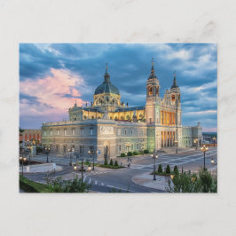 Kathedrale Almuneda in Madrid Postkarte